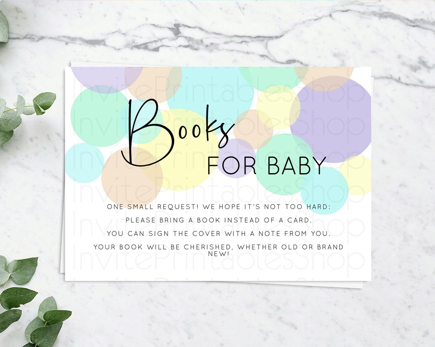 Rainbow Books For Baby Card Pastel Sprinkles Book Insert Pastel Rainbow Confetti Book Card Colorful Bubbles Pastel Book Poem Request D10412