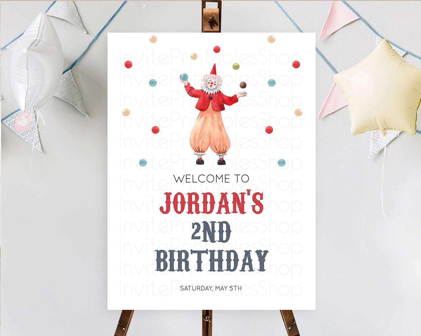 Circus Welcome Sign Carnival Welcome Board Step Right Up Circus Welcome Poster Circus Decor Carnival First Birthday Welcome Sign D10502