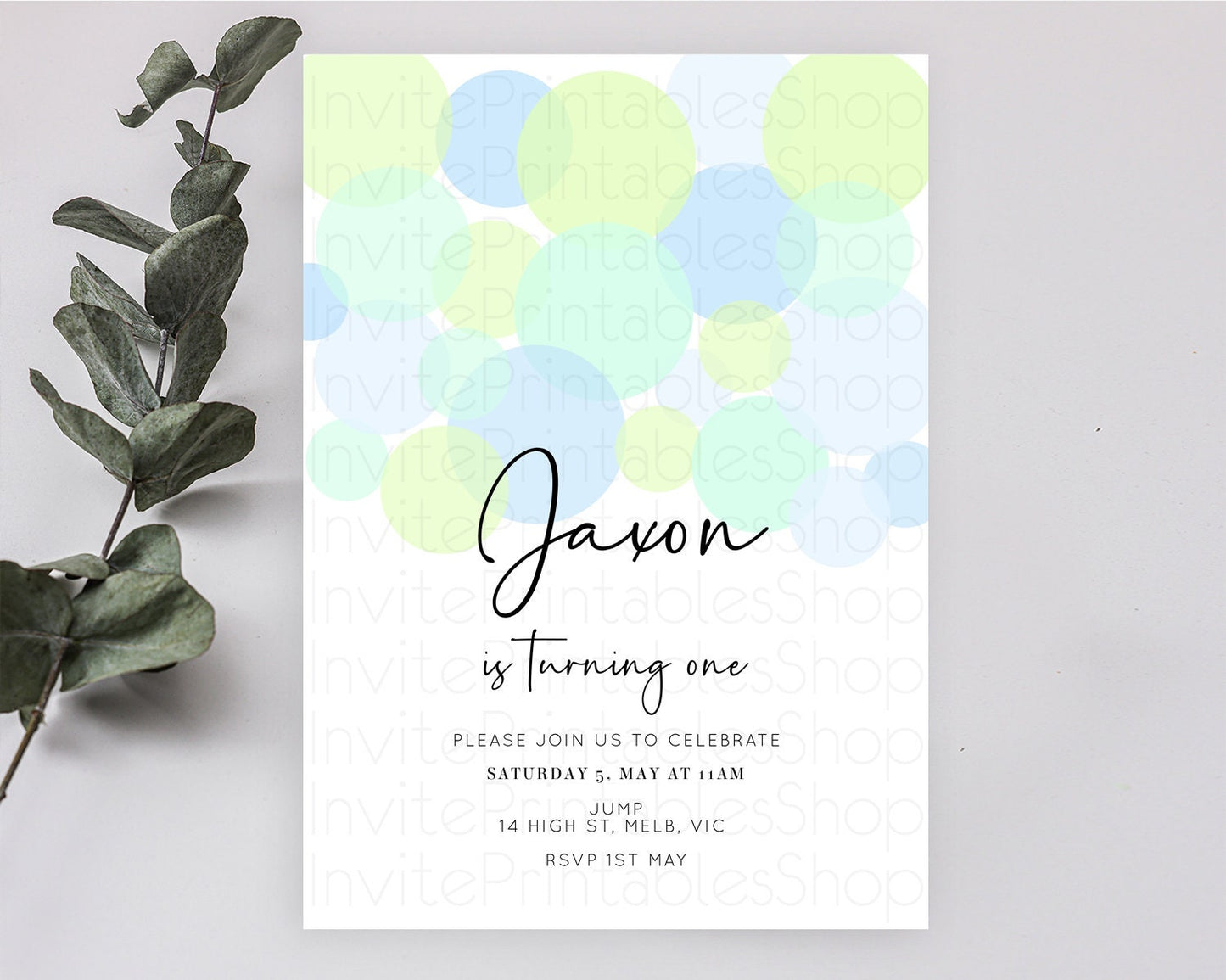 Pastel Birthday Invitation Pastel Confetti Birthday Invitation Bubbles Invitation Colorful Rainbow Confetti 2nd 1st First Birthday D10227