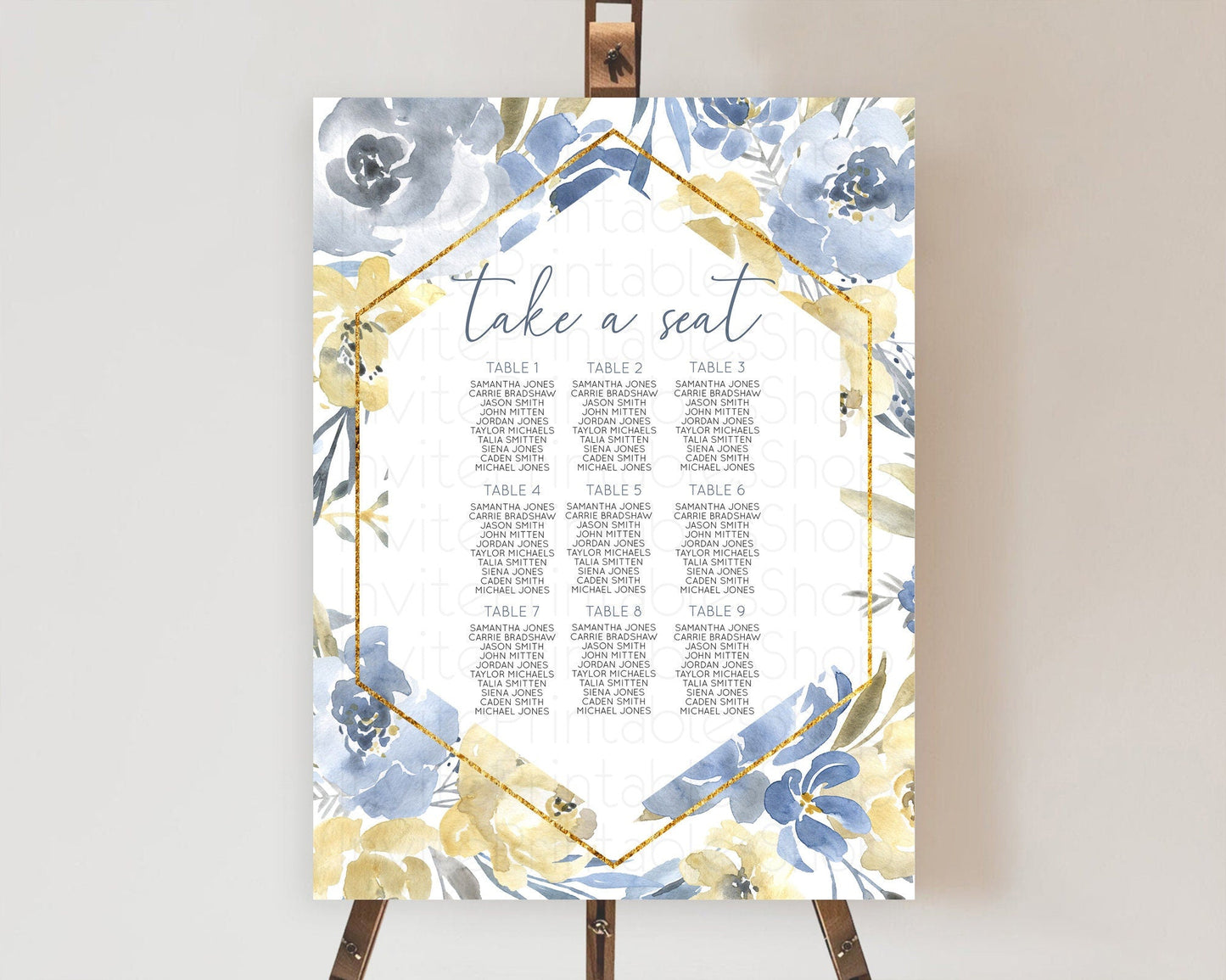 Secret Garden Seating Chart Wildflower Seating Chart Pastel Flowers Seating Chart Enchanted Garden Boho Floral Take A Seat Decor D10782