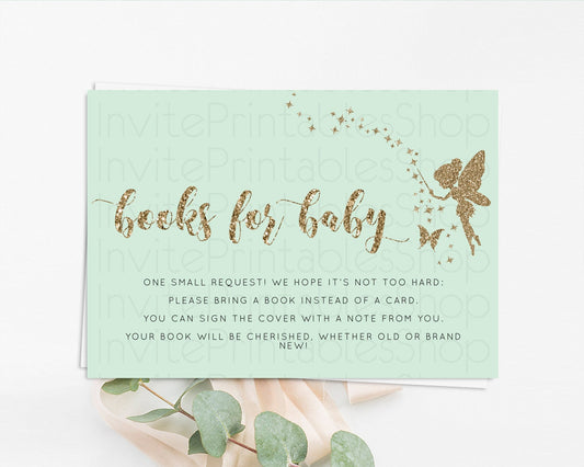 Editable Fairy Books For Baby Card Fairy Book Insert Enchanted Garden Fairy